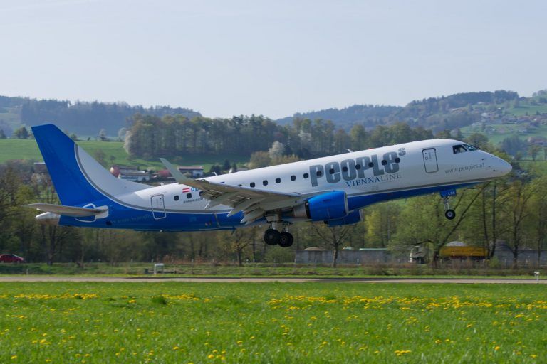 Die Fluglinie People’s will von Altenrhein aus bald mehr Destinationen anfliegen als nur Wien. Foto: Peoples