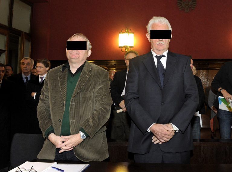 Peter H. und Clemens M. (r.). Nur für Letzteren ist das Ganze jetzt ausgestanden.
