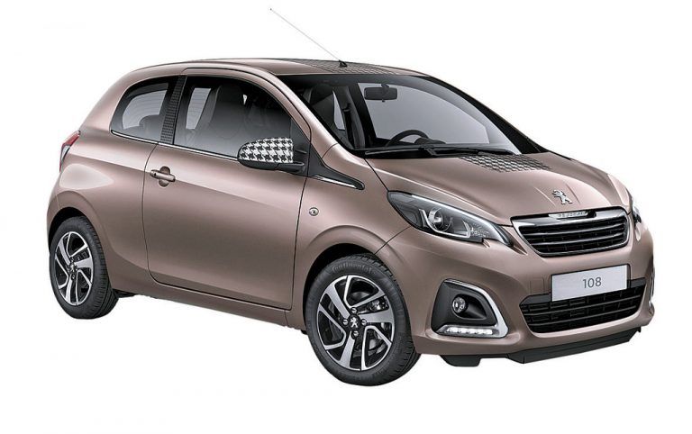 Peugeot zeigt in Genf erstmals den neuen 108. Foto: werk