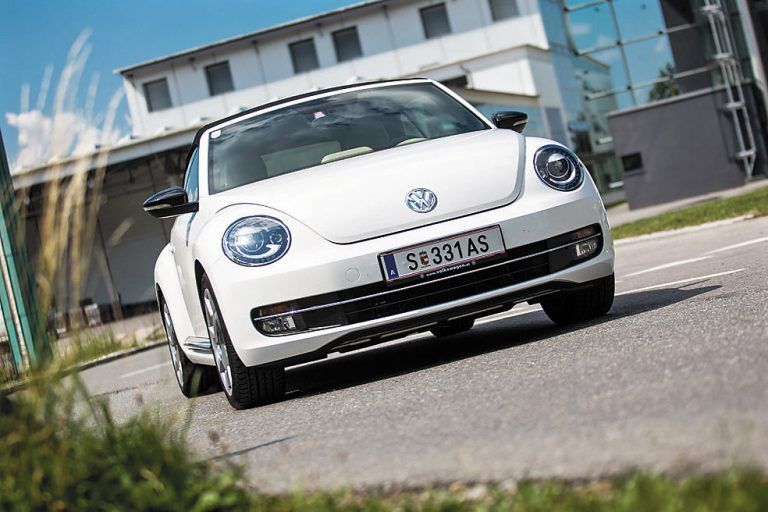 Positiv: Komfortables Ganzjahresfahrzeug mit einem prima Benzinmotor. Der Beetle weckt Begehrlichkeiten.