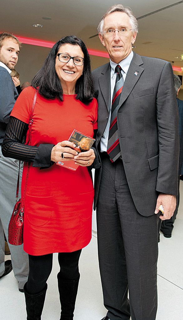 Primar Dietmar Striberski mit Anka.