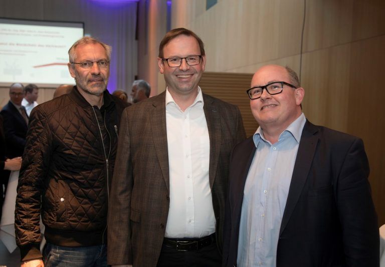 Rainer Fitz (LPK), Vizebürgermeister Daniel Steinhofer, Patrick Hammerer (v.l.).