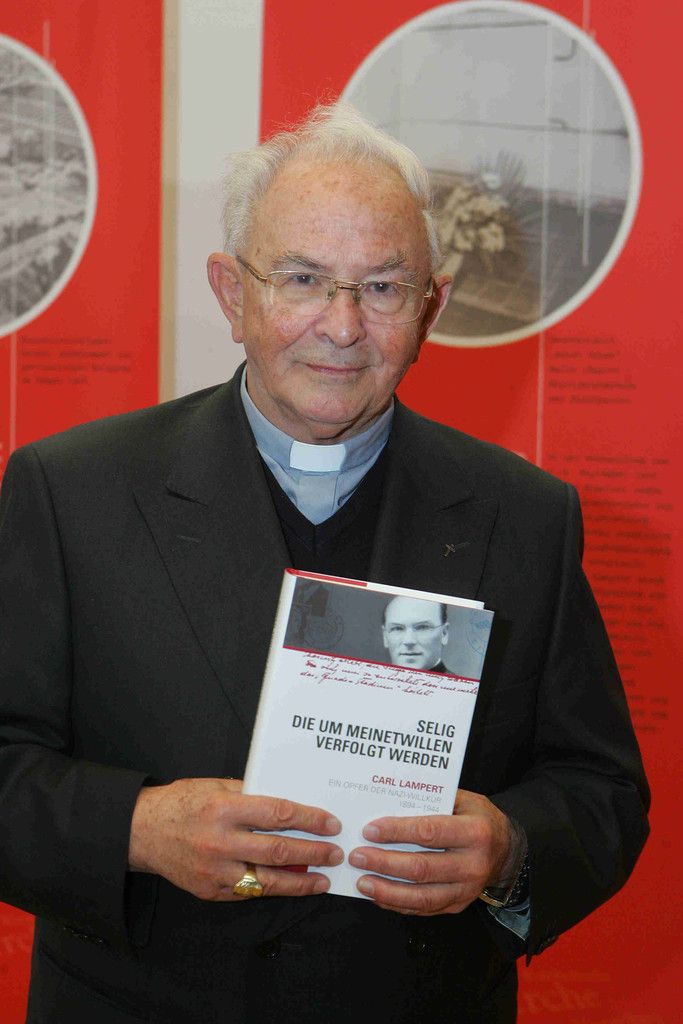 Reinhold Stecher kannte Carl Lampert gut. Foto: VN/Hofmeister