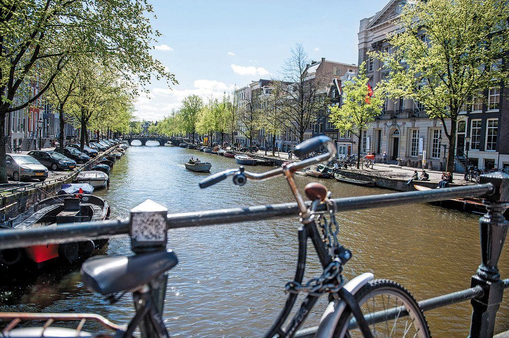 Quirliges Treiben in Amsterdam