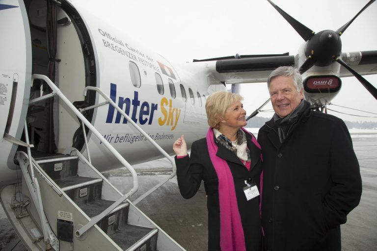 Renate Moser und Hans Rudolf Wöhrl. Foto: VN/Paulitsch