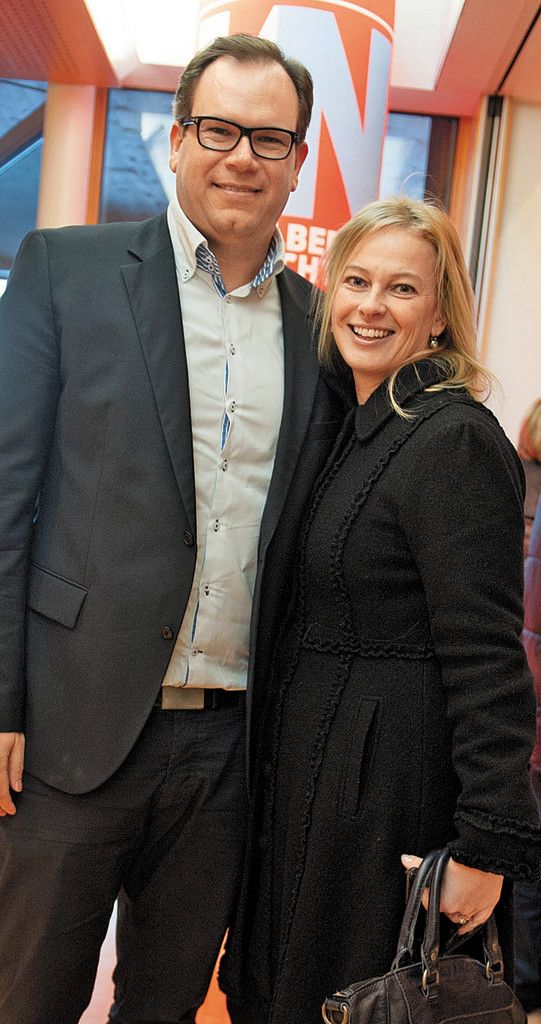 Russmedia-Geschäftsführer Markus Raith mit Elfi.