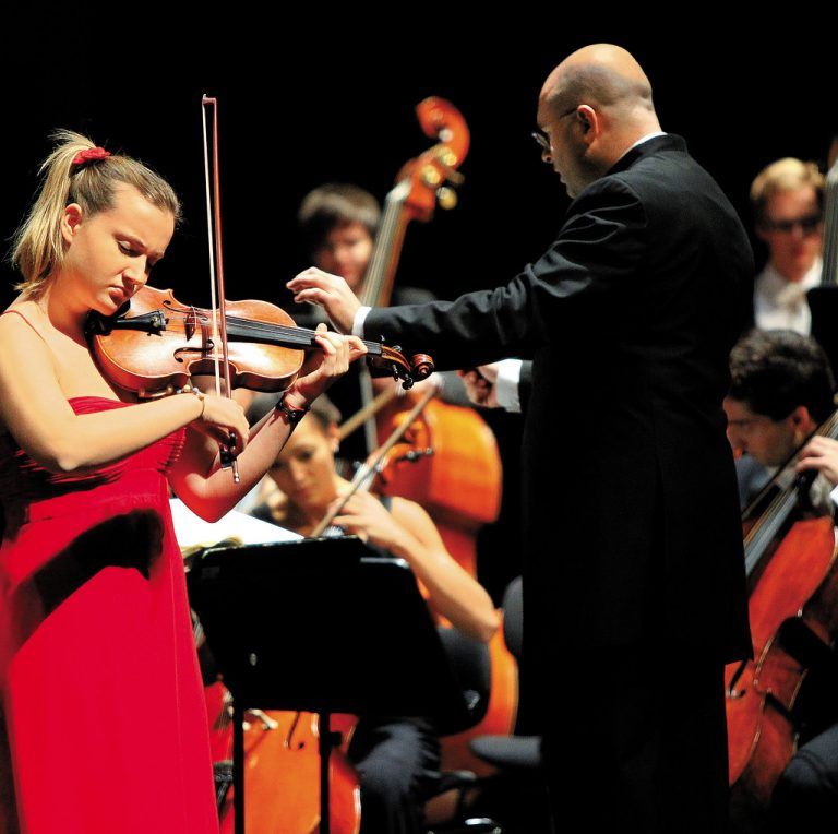 Sara Domjanic verzauberte die Besucher der Gala mit ihrer Virtuosität auf der Geige.