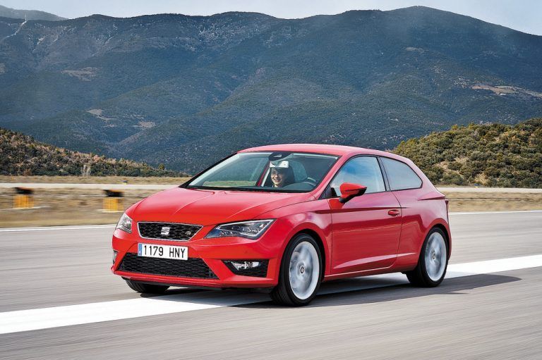 Seat Leon SC: Der erste Dreitürer repräsentiert das neue Markendesign. Fotos: werk