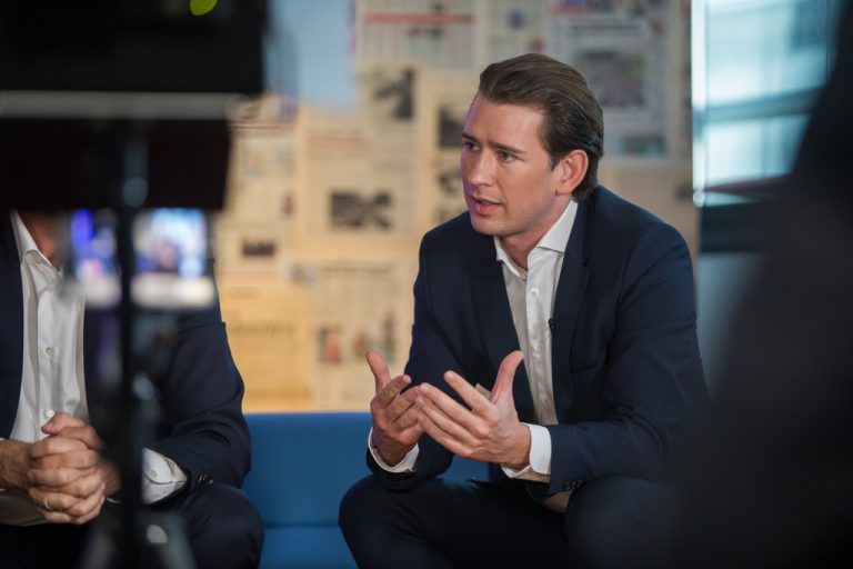 Sebastian Kurz ist bei der ORF-Finanzierung für alle Zugänge offen. VN/Steurer
