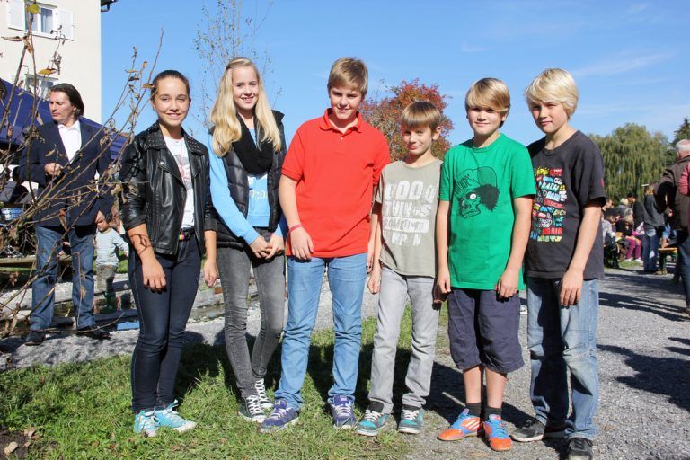 Sechs der engagierten, jungen Ideenbringer. Foto: VN/MAIER-Ortner