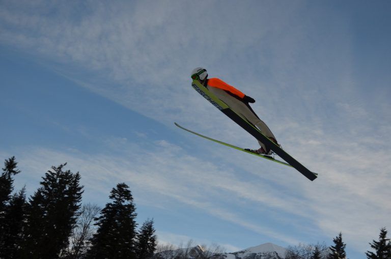 Sie ist Vorreiterin als „weiblicher Adler“ in Vorarlberg: Eva Pinkelnig. Fotos: Kaufmann-Pauger, Privat
