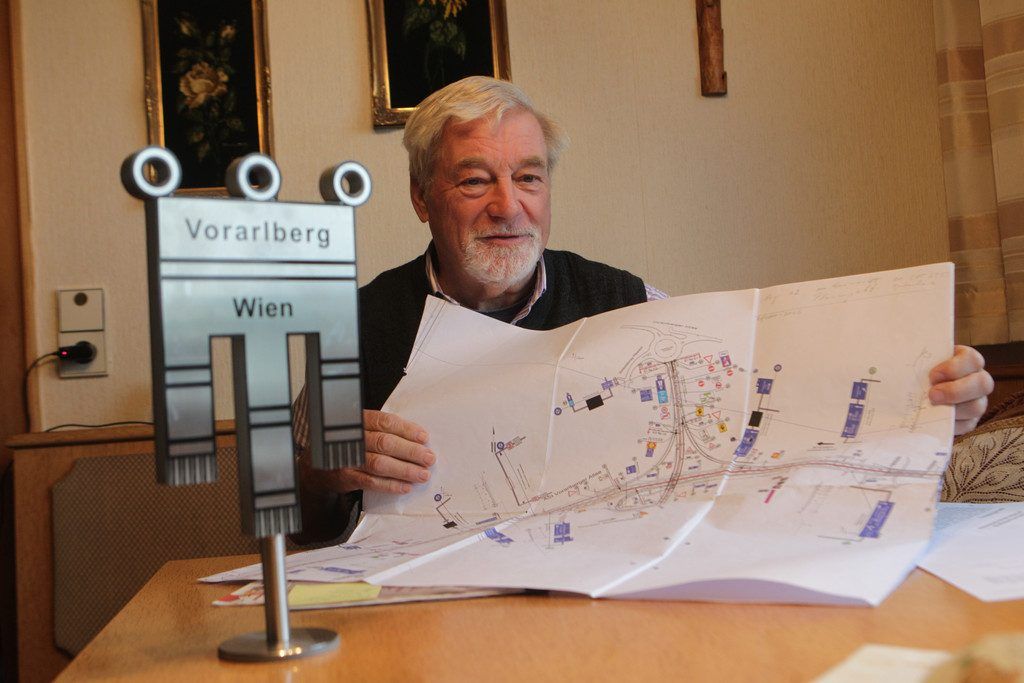 Nach Vorarlberg-Allee nun ein Vorarlberg- Wald: Siegfried Hämmerle ist wieder aktiv.