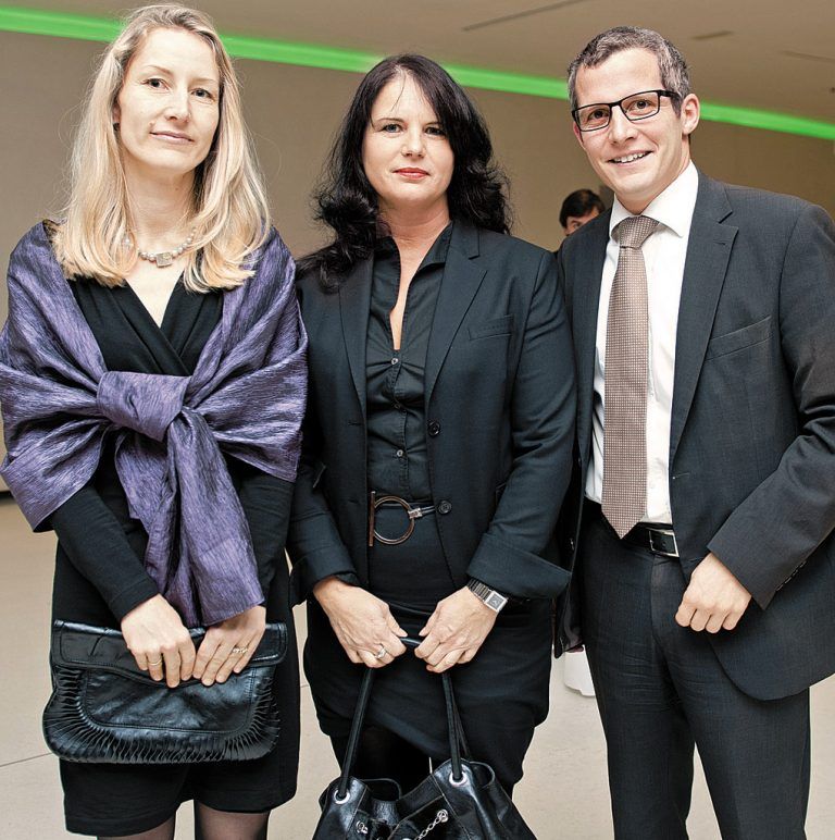 Silvia Winkler (l.), Alexandra Hamel und Matthias Moosbrugger.