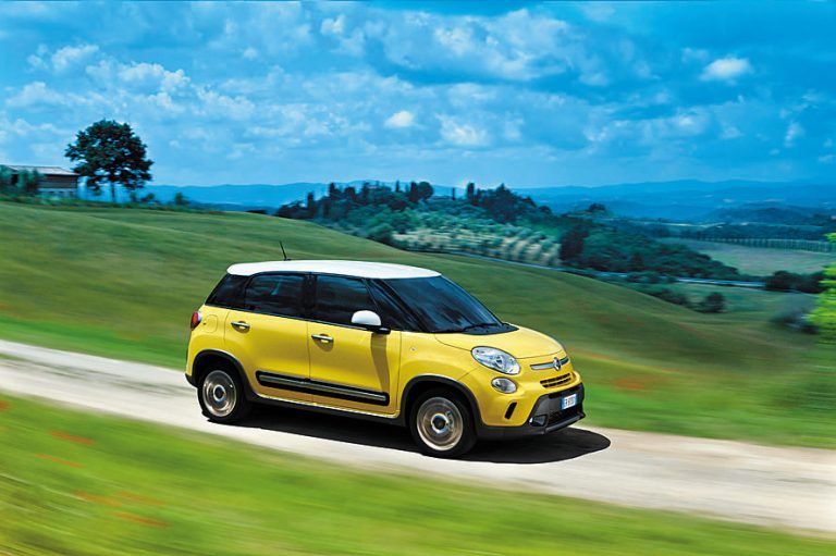 Sonder-Edition: Fiat 500L Trekking mit Traktionshilfe.