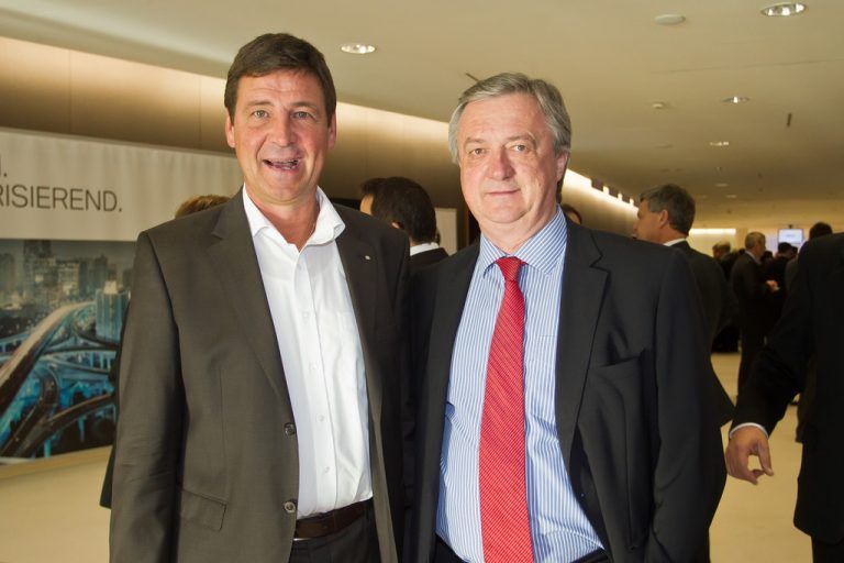 Spar-Direktor Gerhard Ritter (l.) und IV-Präsident Hubert Bertsch.