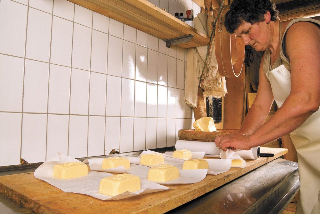 Theresia Schneiders ausgezeichnete Butter