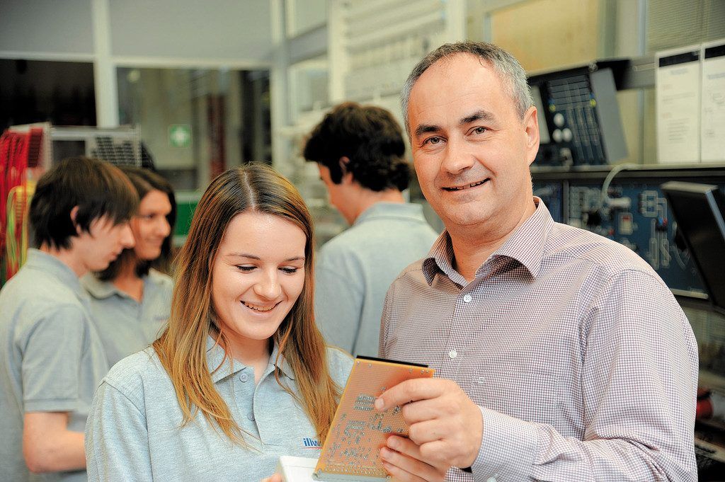 Der größte Energiedienstleister des Landes beschäftigt über 120 Lehrlinge.