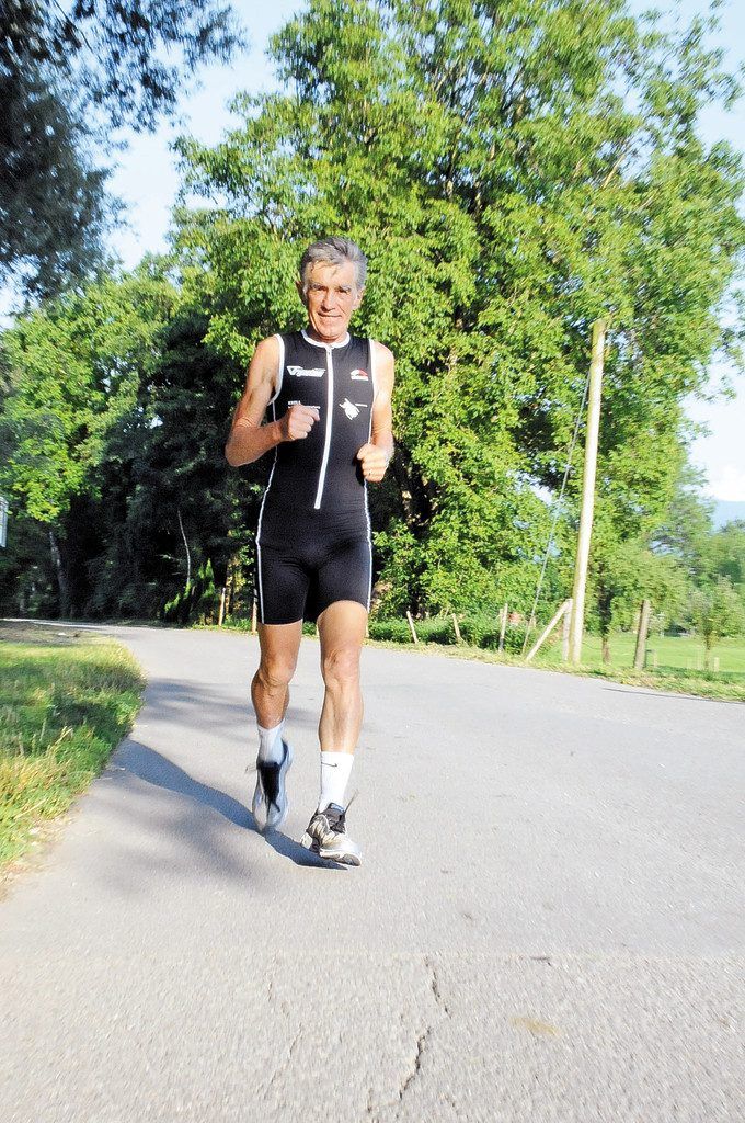 Mit 72 Jahren beim Ironman