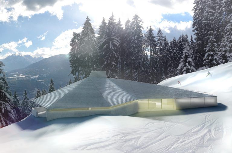 Ăśberzeugte die Jury in Innsbruck: Der Entwurf fĂĽr eine Alm2.0 der Architekten Lutz und Ludescher. Â