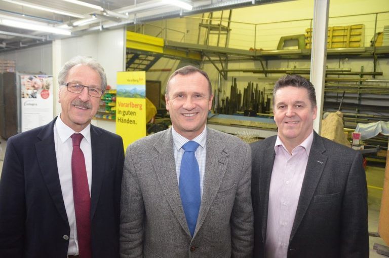 V. l.: „EU-Regionalist“ Erwin Mohr, Richard Seeber und Christian Natter.