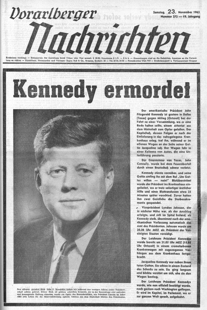 „Kennedy hat mir das  Fenster zur Welt geöffnet“