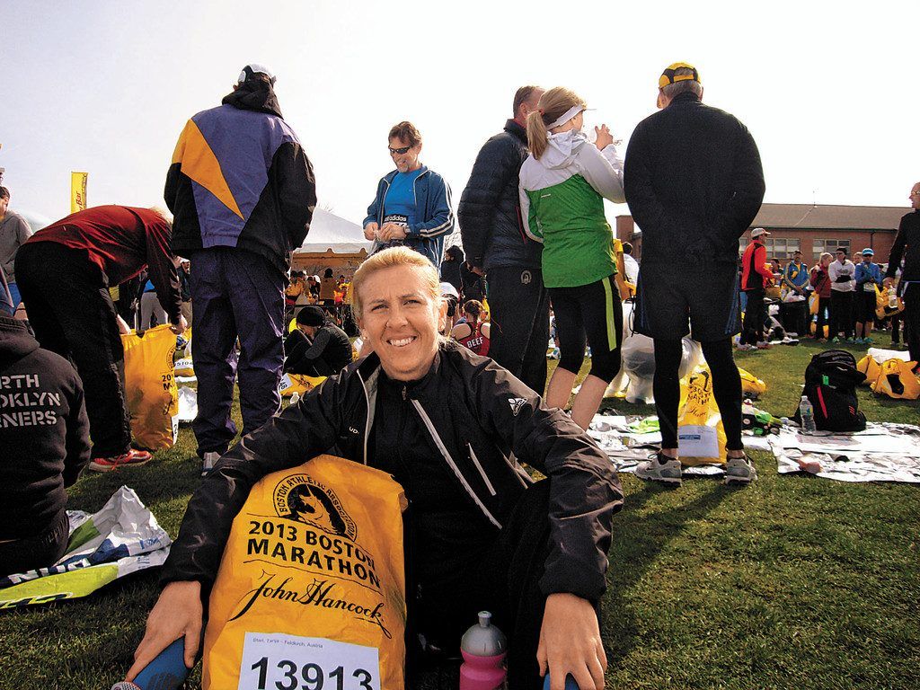 Tanja Starl aus Feldkirch hat am Boston-Marathon teilgenommen.