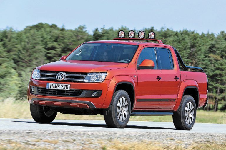 VW Amarok Canyon: Aufwertung durch Designelemente und verbesserte Ausstattung. Fotos: Werk