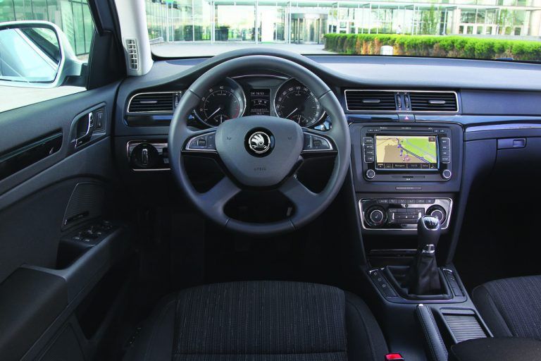 Weitgehend unangetastet: das Cockpit.
