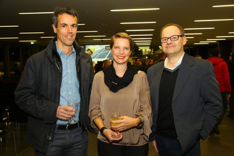 Werner Asam, Gerda Schnetzer, Dieter Hartmann (v. l.).