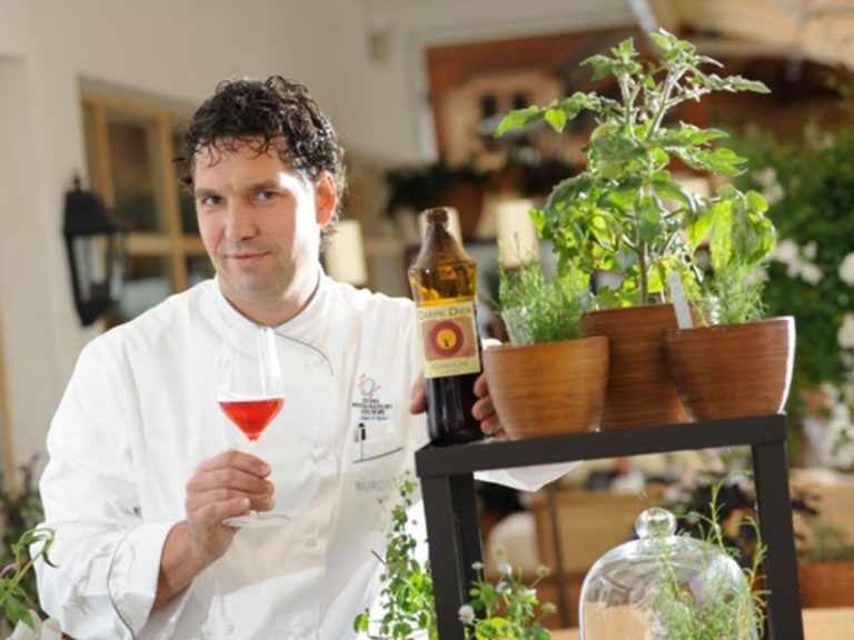 Wirbt für Kombucha-Drink Carpe Diem: Vorarlbergs bester Koch Thorsten Probost von der Griggeler Stuba. Foto: Carpe Diem