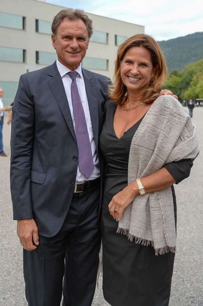 WK-Präsident Manfred Rein mit Angelika.