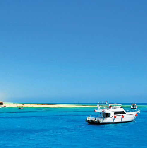 Bootsfahrt auf Giftun Island