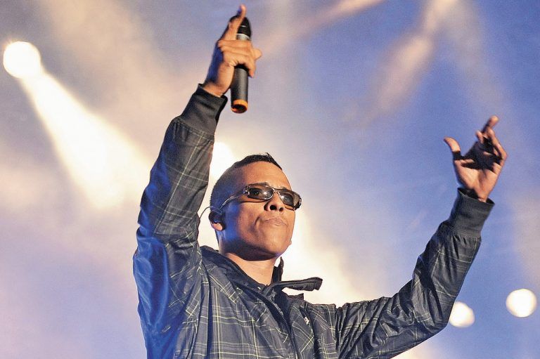 Xavier Naidoo von den Söhnen Mannheims.