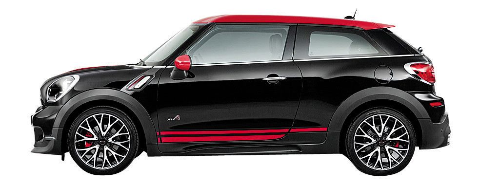Mini zeigt den Paceman mit mächtig Power