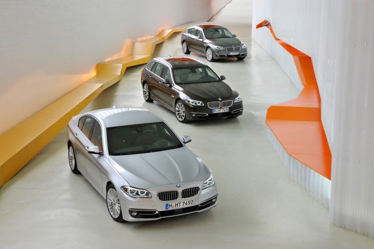 Zum Sommer unterzieht BMW den 5er einer dezenten Modellpflege. Unter anderem soll er hinkünftig die EU6-Abgasnorm erfüllen. Foto: werk