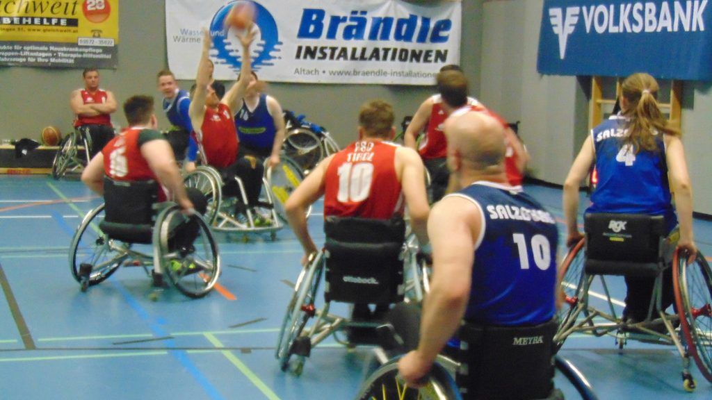 Traditionelles Rollstuhlbasketball-Turnier in Altach