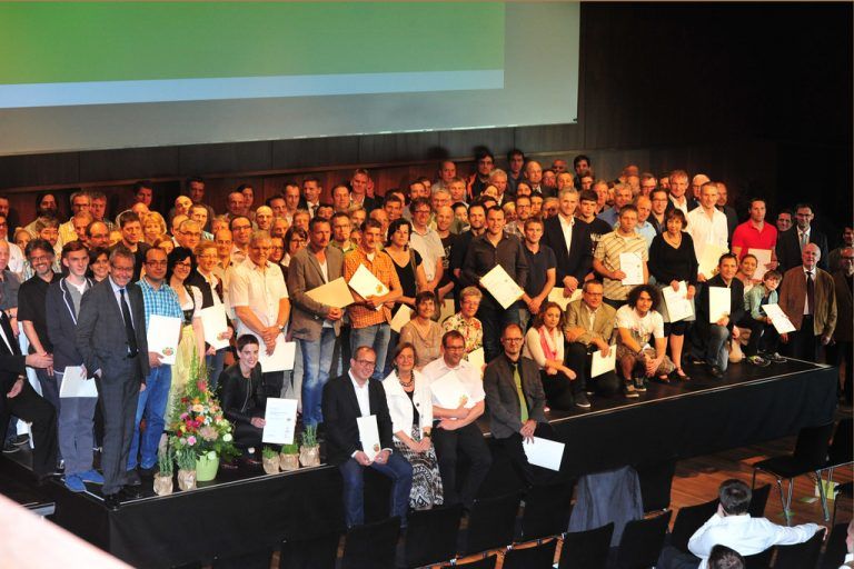 157 Unternehmen wurden ÖKOPROFIT®-rezertifiziert, neun erhielten das Zertifikat erstmalig. Foto: VLK