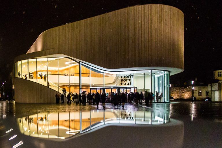 40.000 Besucher haben in den ersten knapp 100 Tagen des Montforthauses 81 Veranstaltungen besucht. Foto: VN/Steurer