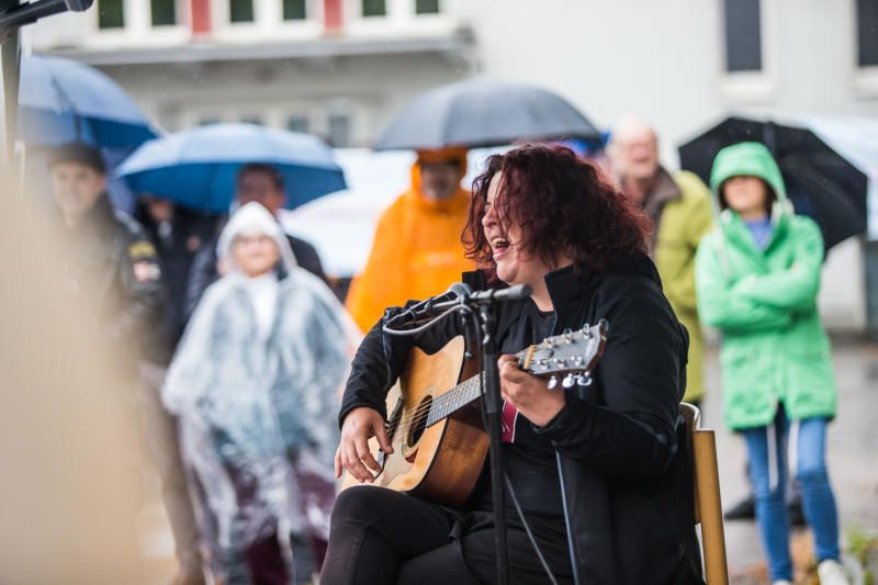 Erstmals Sonntagsdemonstration in Hard