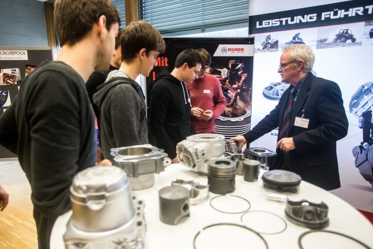 80 Unternehmen präsentierten sich auf der Jobmesse den knapp 1300 Besuchern.