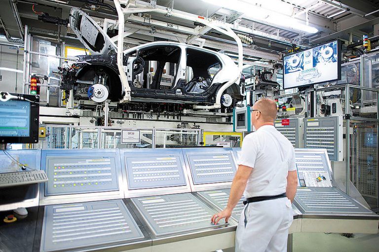 836.000 Autos wurden in Wolfsburg produziert. Foto: werk