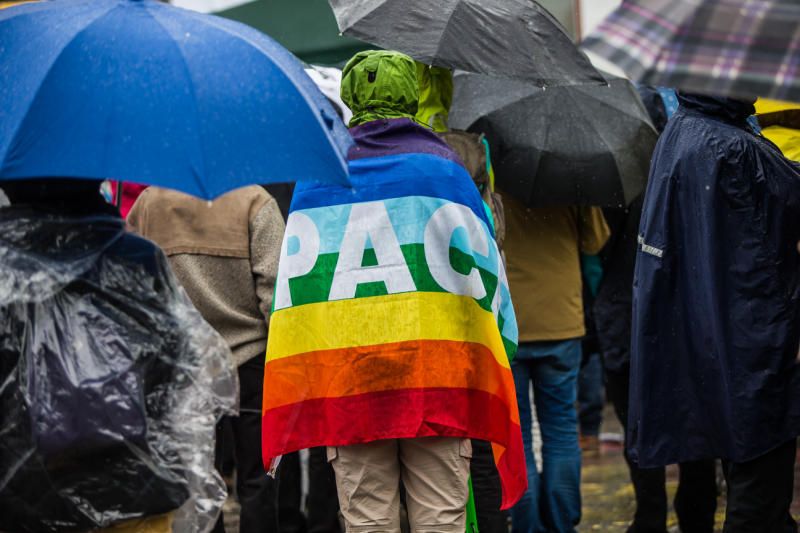 Erstmals Sonntagsdemonstration in Hard