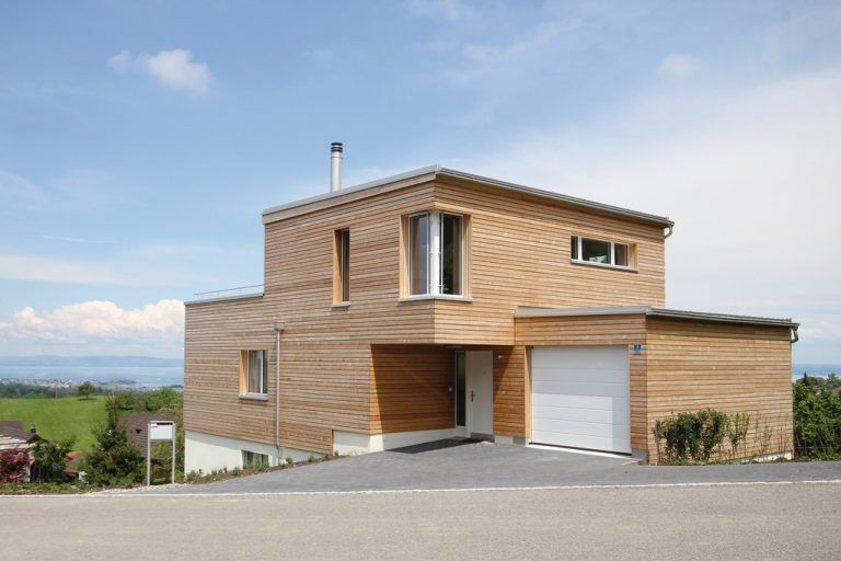 90 Prozent der errichteten Häuser sind individuell geplante Architektenhäuser. Foto: Swisshaus