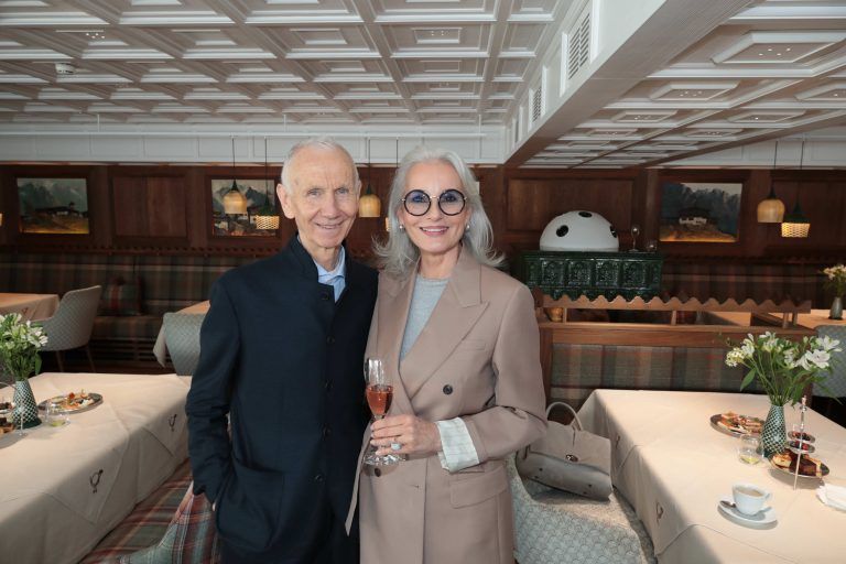 Urs Rickli mit Gabriele Rickli-Gerster.