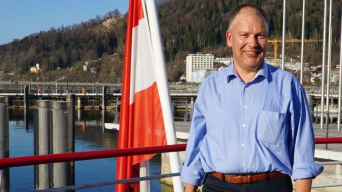 Christian Kaizler aus Bregenz ist ein Schifffahrtsfan