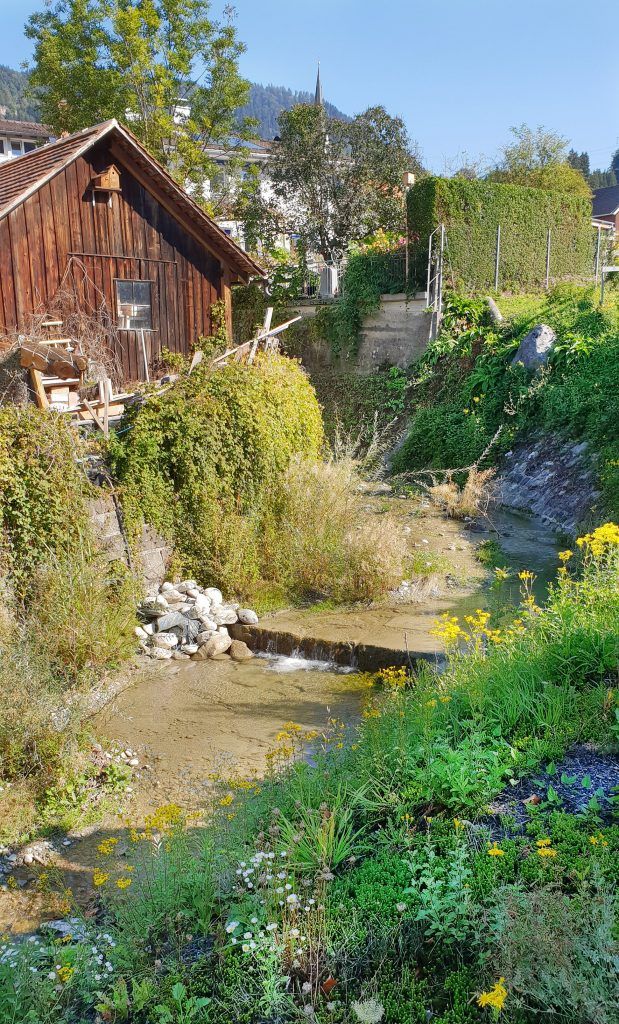 Dorfbach in Kennelbach wird hochwassersicher