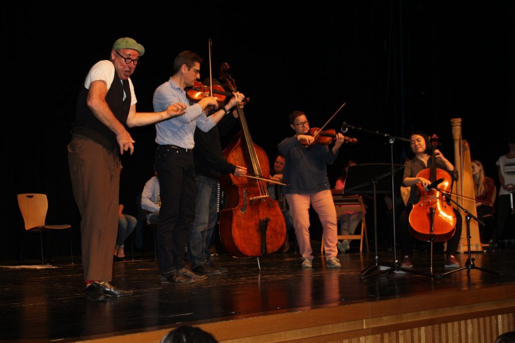 Außergewöhnliche Instrumentenvorstellung der Rheintalischen Musikschule