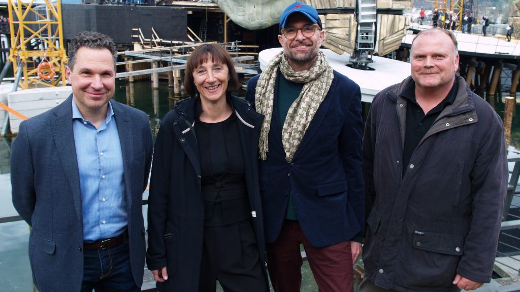 Bregenz: Prominent besetztes Richtfest