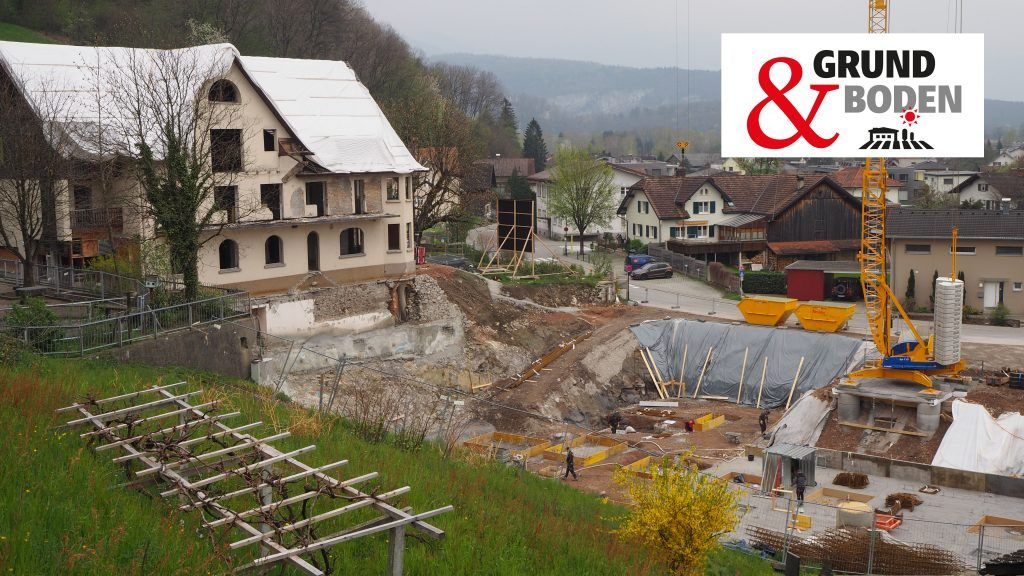 Baustart beim  Koblacher „Adler“