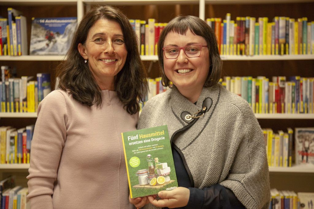 Corinna Amann vom Projekt „plastikfreier.com“ zu Gast in der Bibliothek Montafon